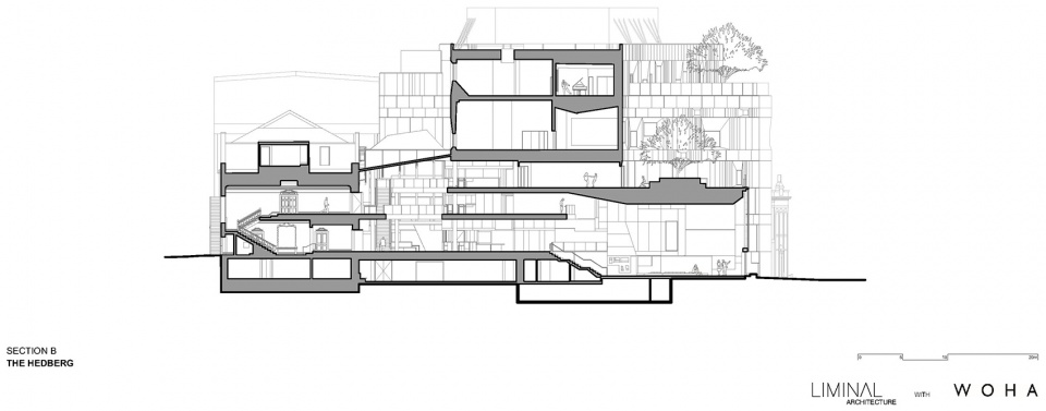 the hedberg by liminal studio woha
