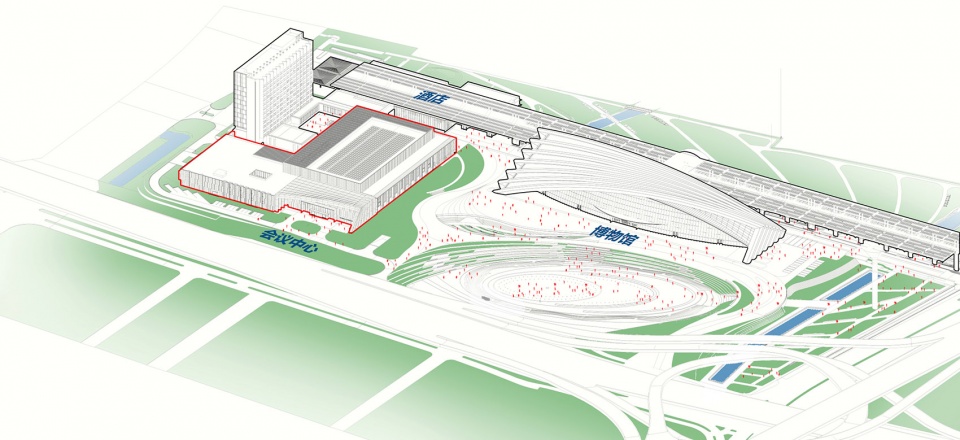 yancheng international conference center china by dushe architectural design