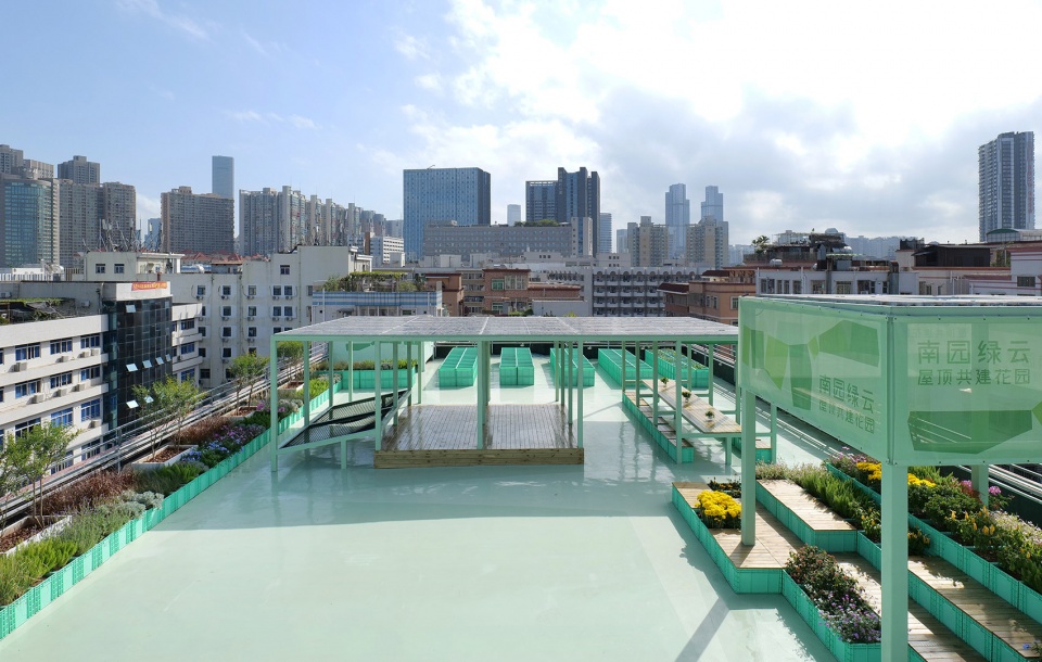 Co build Roof Garden Green Cloud Garden China by 11ARCHITECTURE