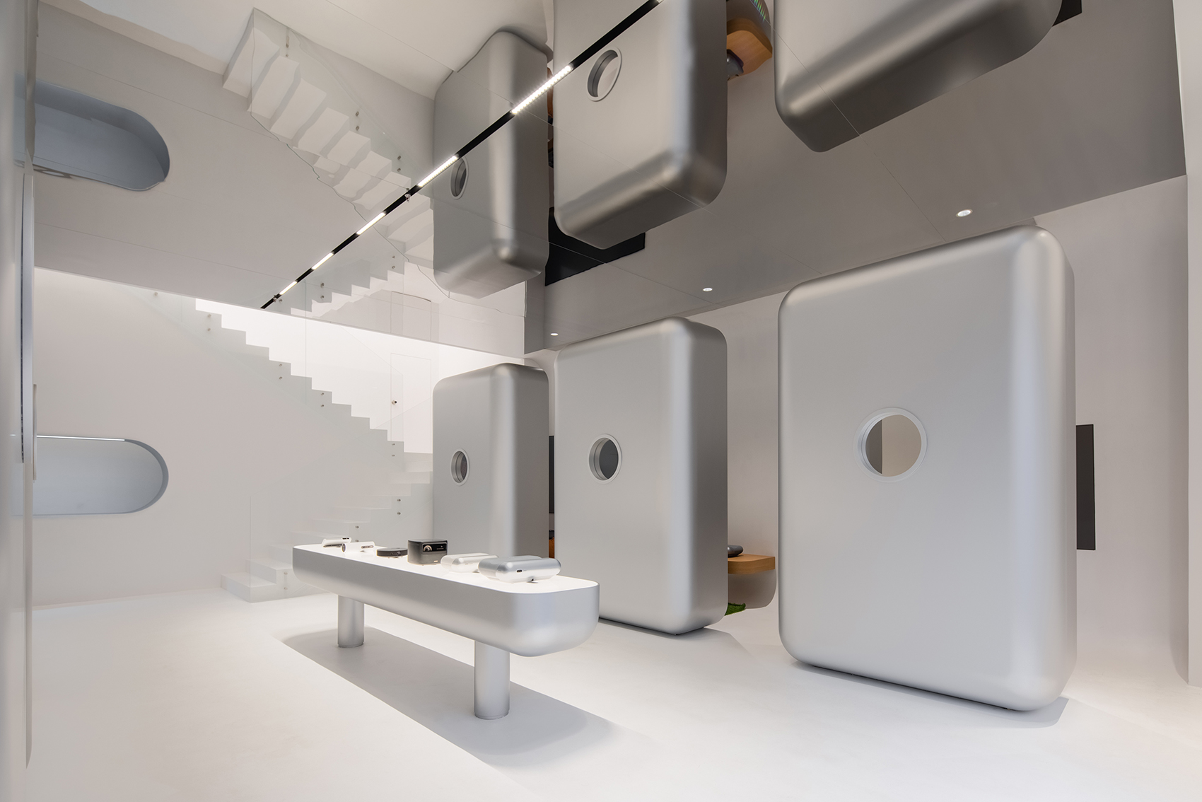 jmgo shanghai flagship store shanghai china by aim architecture