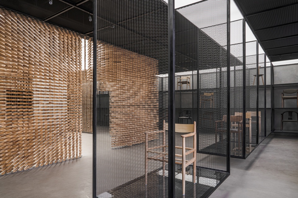 shenzhen qizhushe workshop and exhibition space by yimu