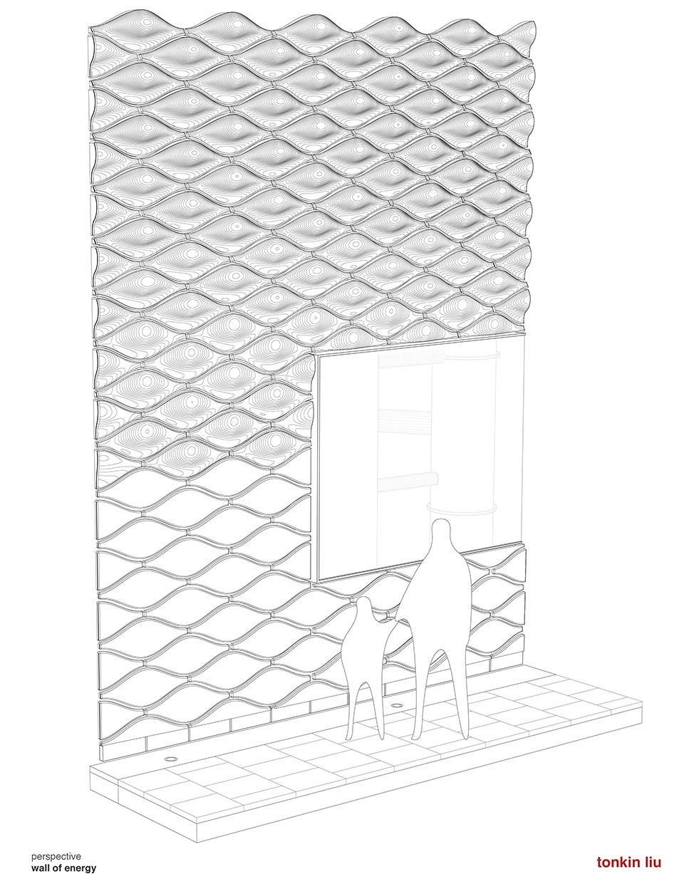 tower of light and wall of energy by tonkin liu