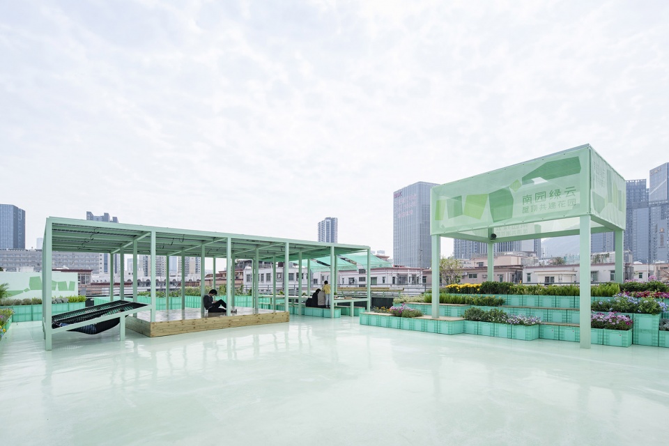 Co build Roof Garden Green Cloud Garden China by 11ARCHITECTURE