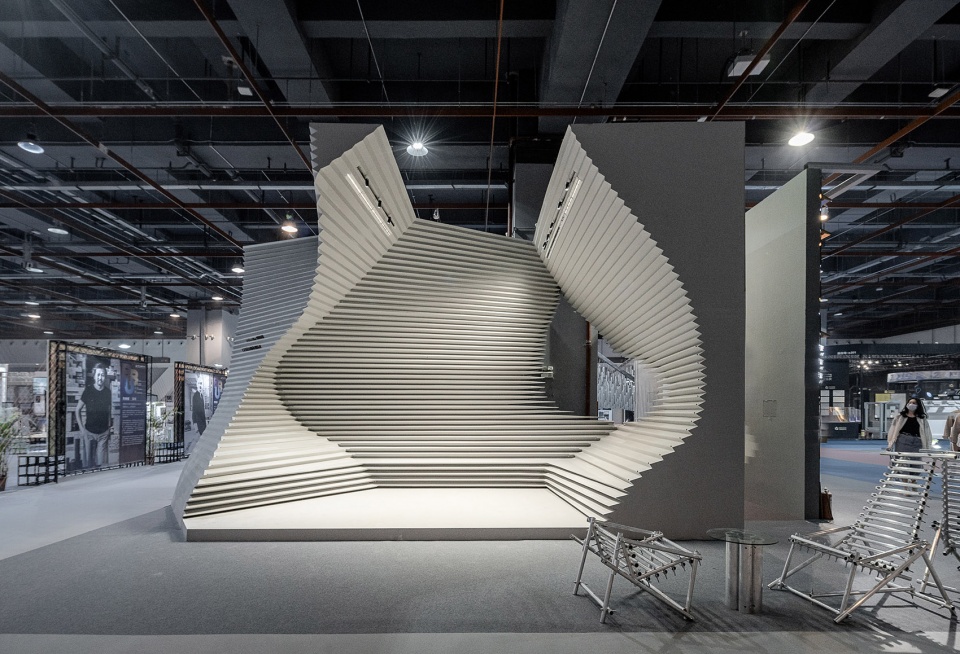 Duo purposed Exhibition Pavilion by Atelier Alter Architects