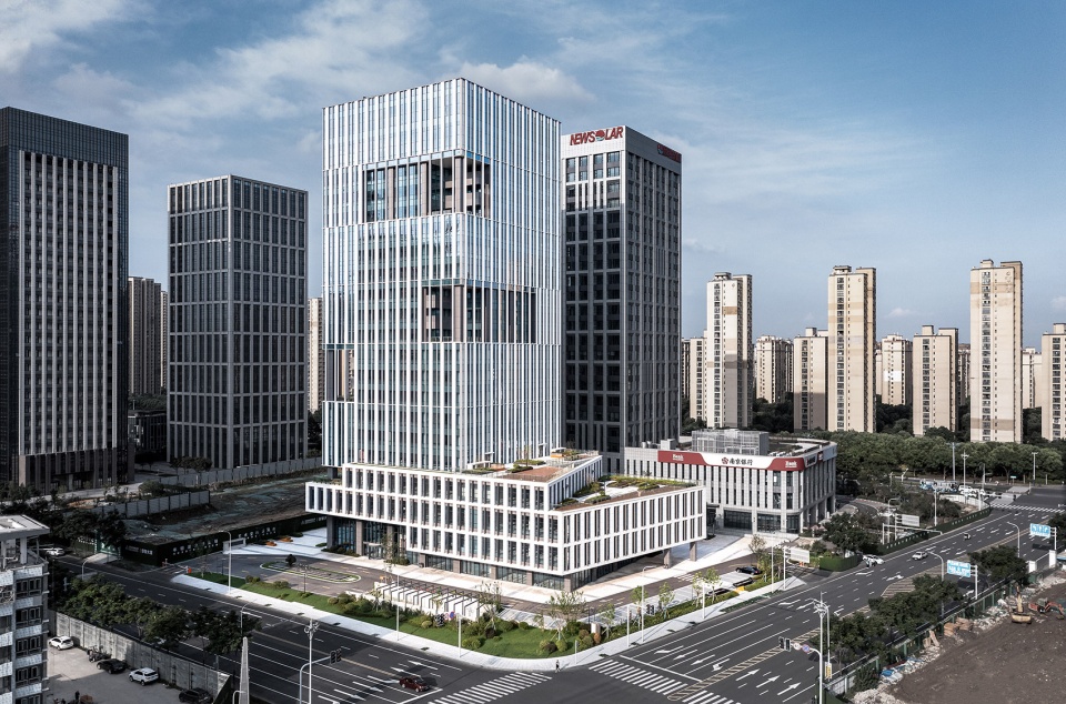 Lvchuang building China by GEN Architects