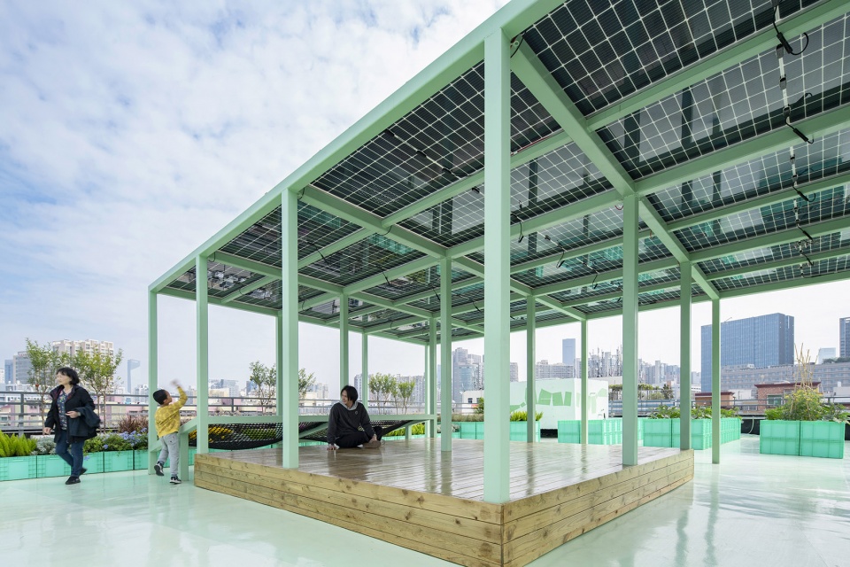 Co build Roof Garden Green Cloud Garden China by 11ARCHITECTURE