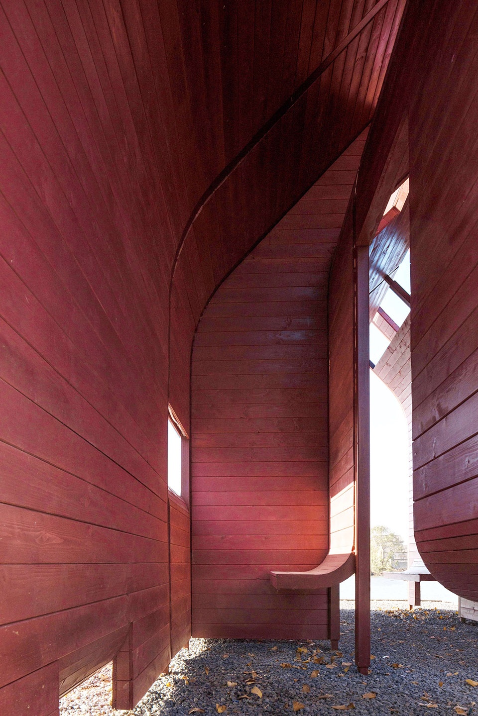 Wooden Pavilion 2 China by LIN Architects