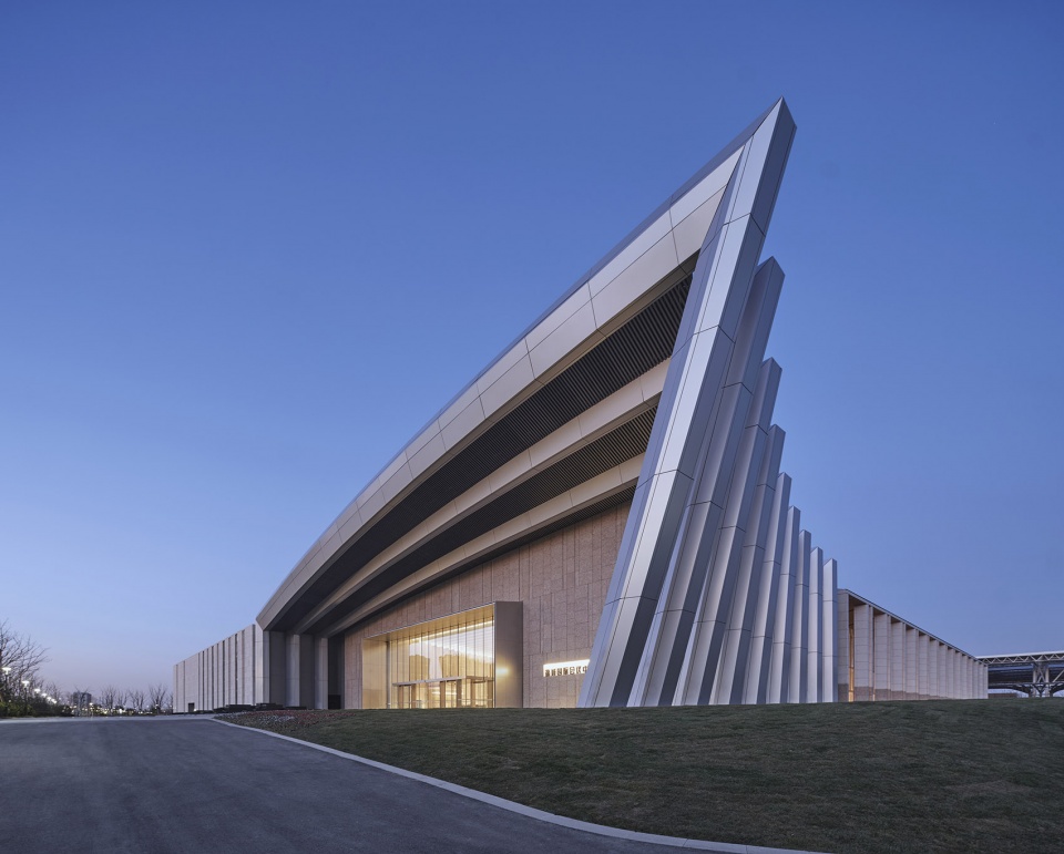 yancheng international conference center china by dushe architectural design