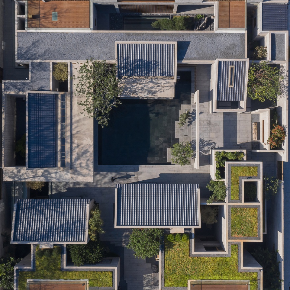 private residential space in the flowing garden china by more than arch studio