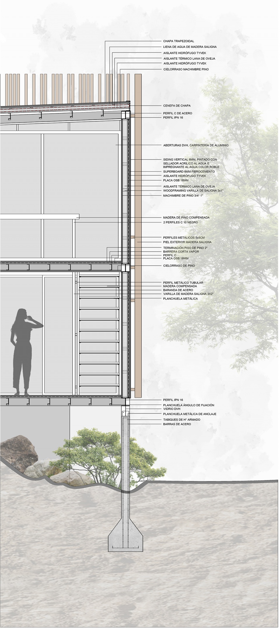 siquiman lodge by pablo senmartin architects