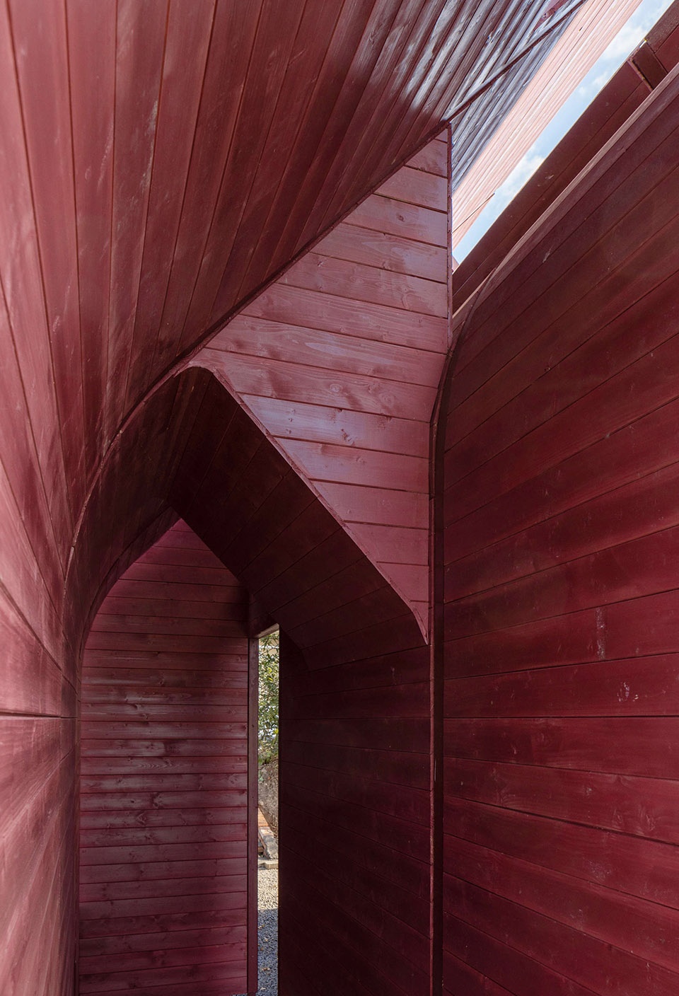 Wooden Pavilion 2 China by LIN Architects
