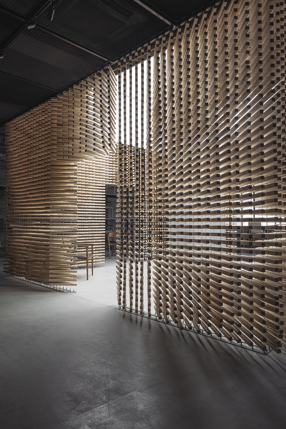 shenzhen qizhushe workshop and exhibition space by yimu