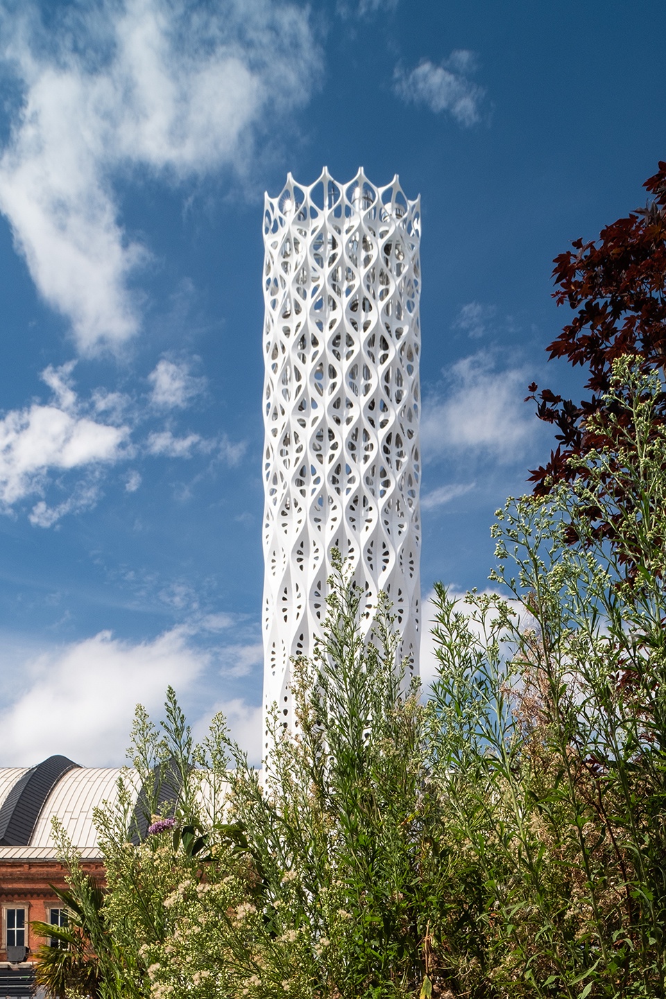tower of light and wall of energy by tonkin liu