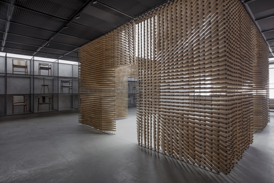 shenzhen qizhushe workshop and exhibition space by yimu