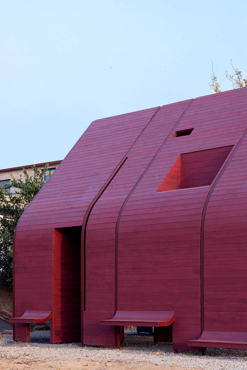 Wooden Pavilion 2 China by LIN Architects