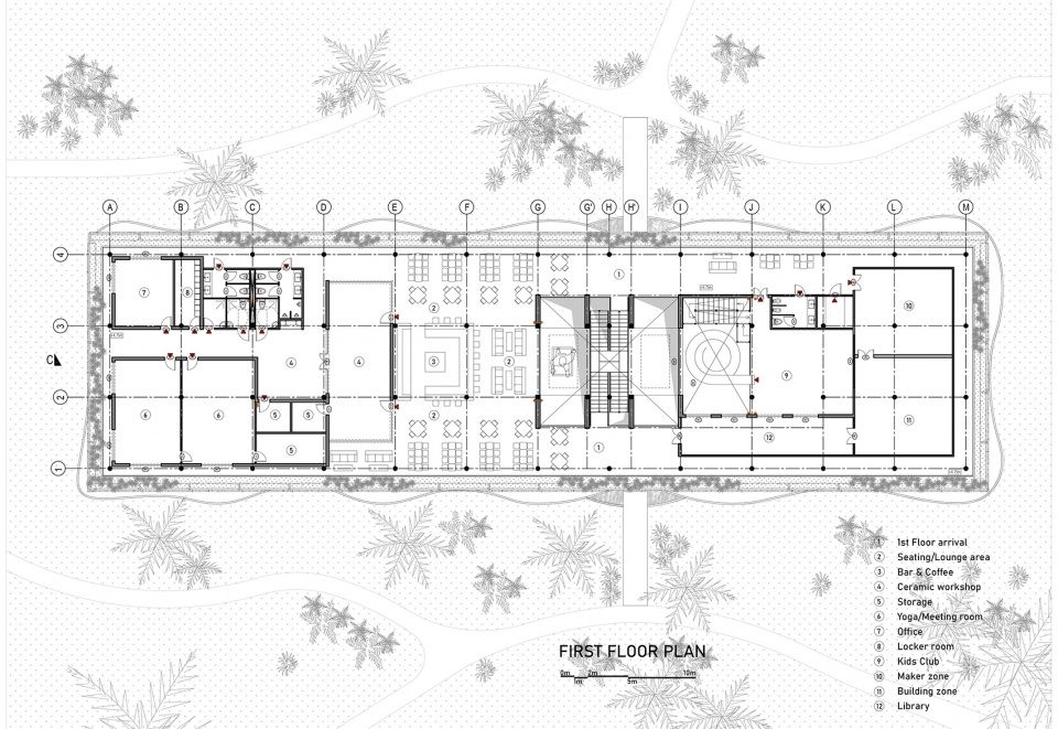 coconut club park cambodia by t3 architects