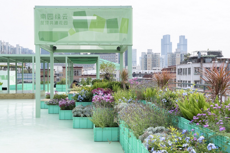 Co build Roof Garden Green Cloud Garden China by 11ARCHITECTURE