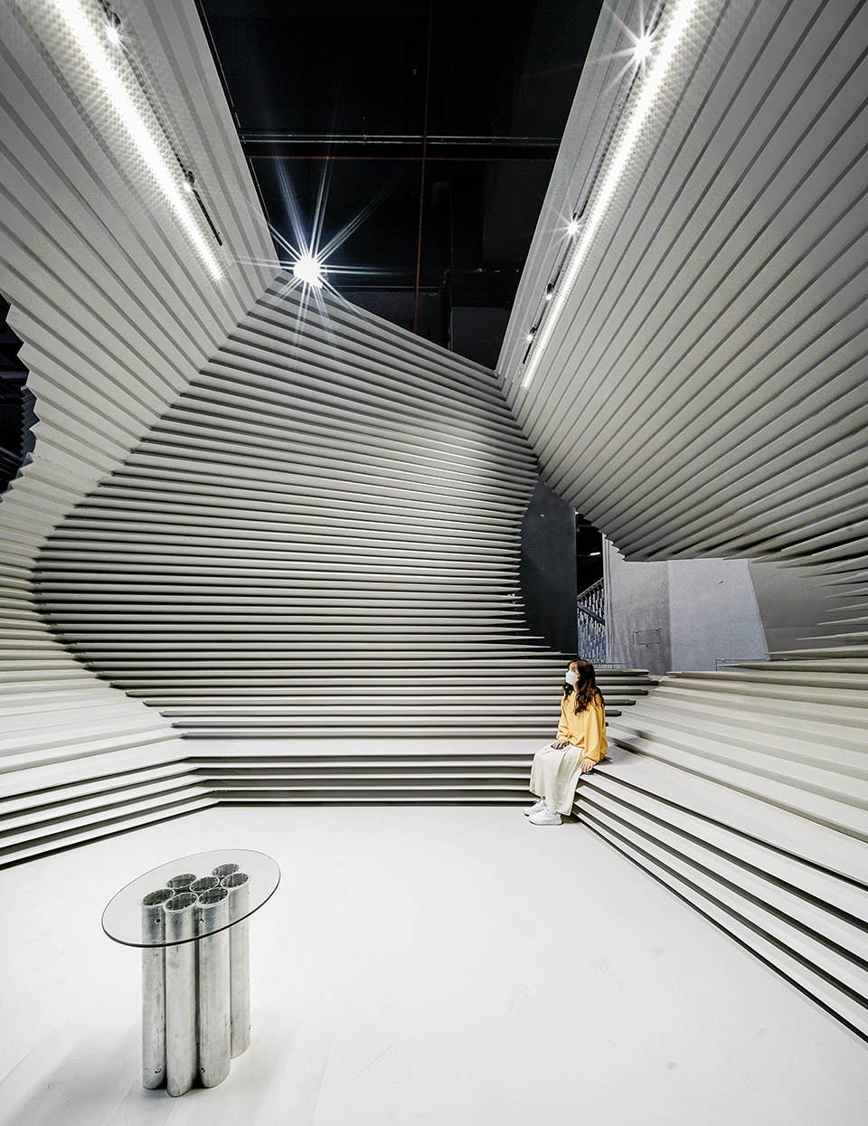 Duo purposed Exhibition Pavilion by Atelier Alter Architects