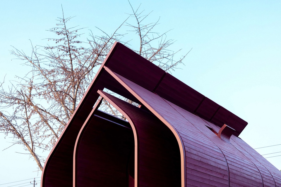 Wooden Pavilion 2 China by LIN Architects