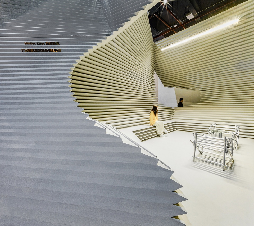Duo purposed Exhibition Pavilion by Atelier Alter Architects