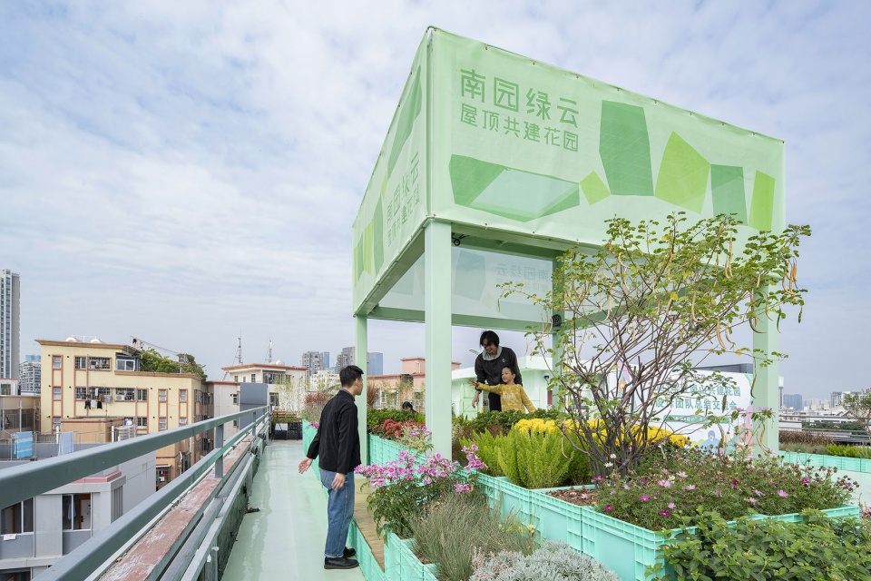 Co build Roof Garden Green Cloud Garden China by 11ARCHITECTURE