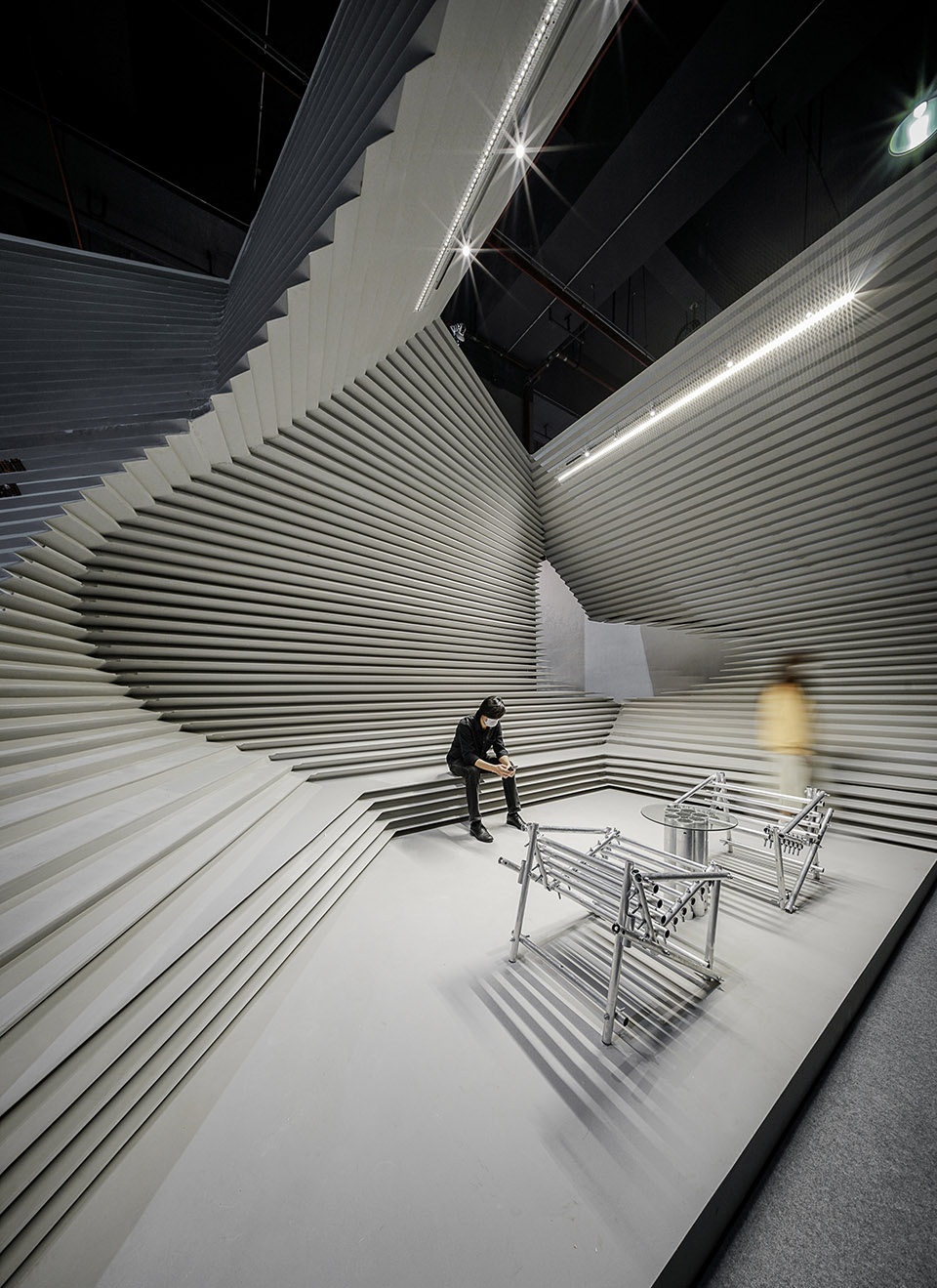 Duo purposed Exhibition Pavilion by Atelier Alter Architects