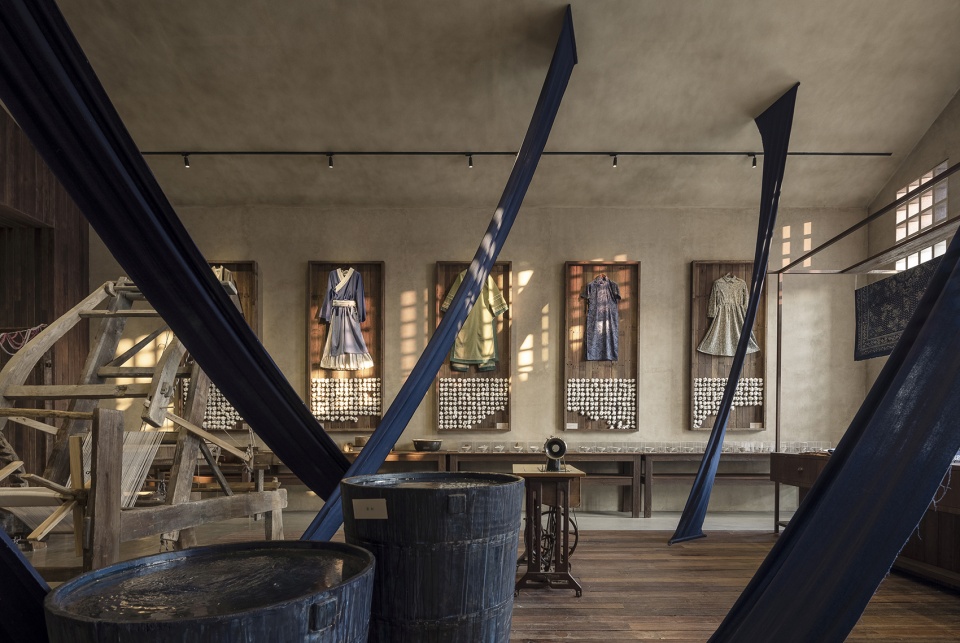 da sheng weaving museum china yejian interior design