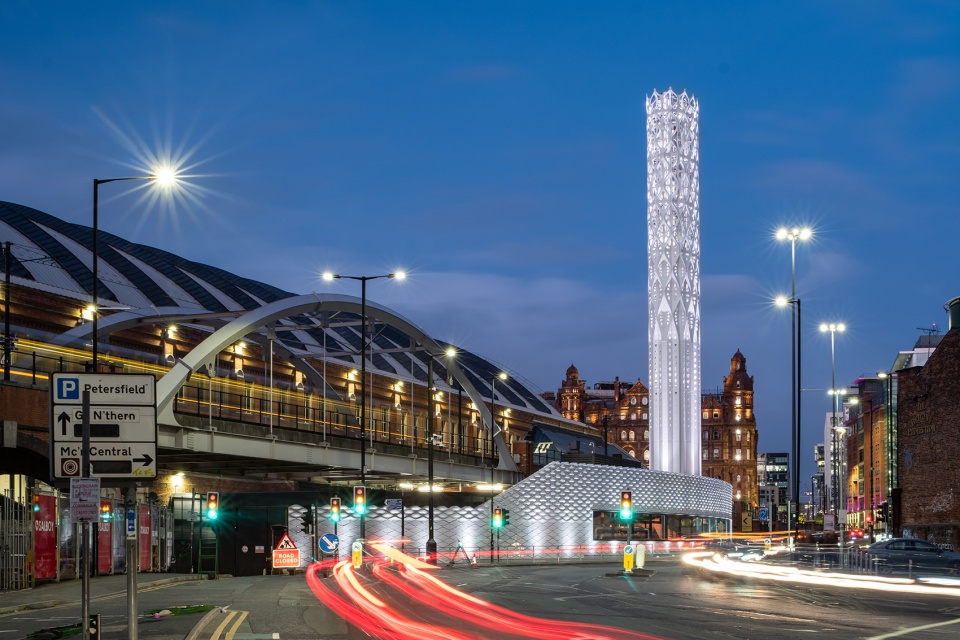 tower of light and wall of energy by tonkin liu
