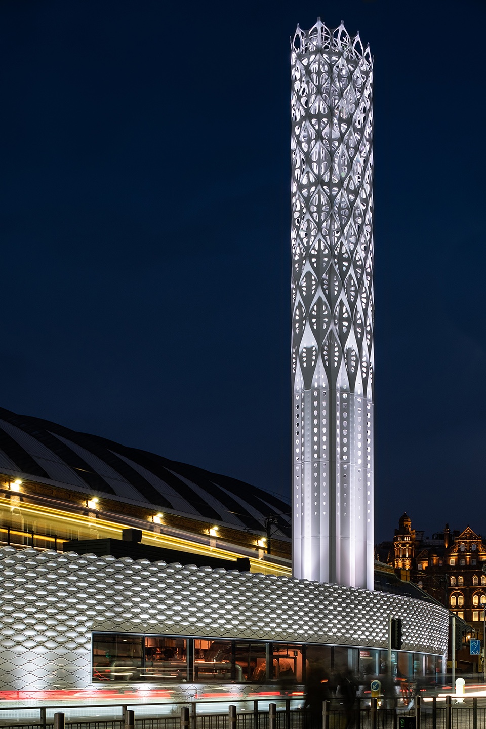 tower of light and wall of energy by tonkin liu