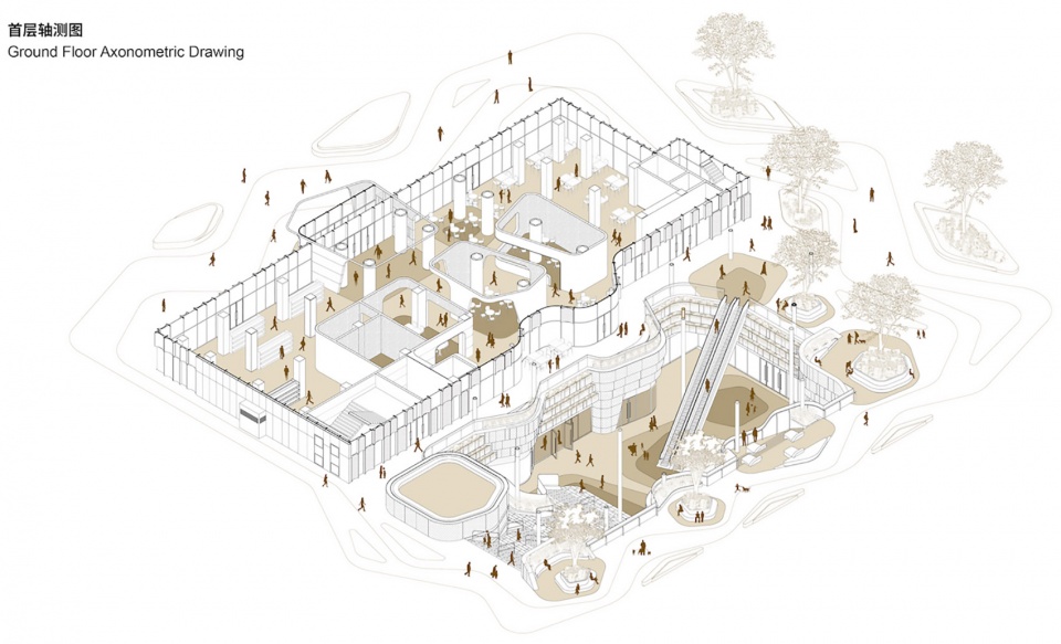 Archipelago Living Place Fluid Community Commerce China by MAT Office