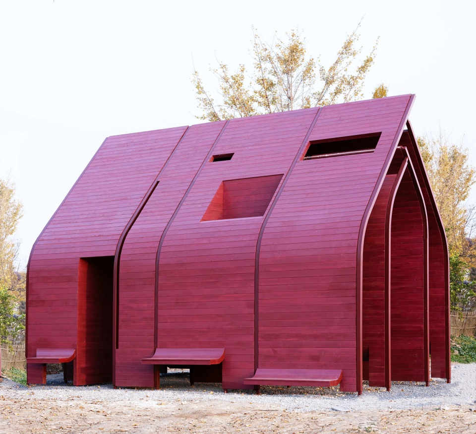 Wooden Pavilion 2 China by LIN Architects