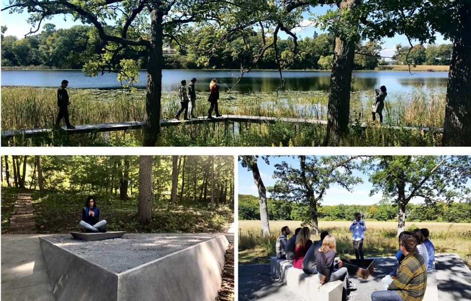 2020 asla residential design award of honor lake marion residence connecting art and ecology coenpartners
