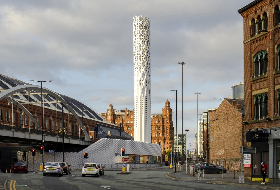 tower of light and wall of energy by tonkin liu