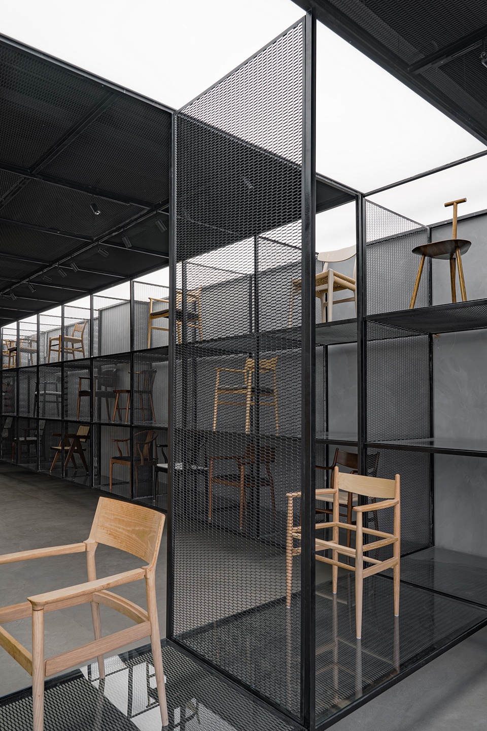 shenzhen qizhushe workshop and exhibition space by yimu