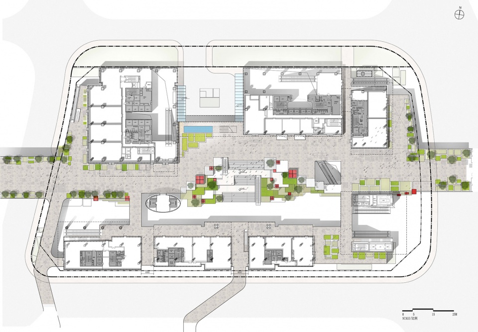 Shanghai Mangoohub China by Benoy