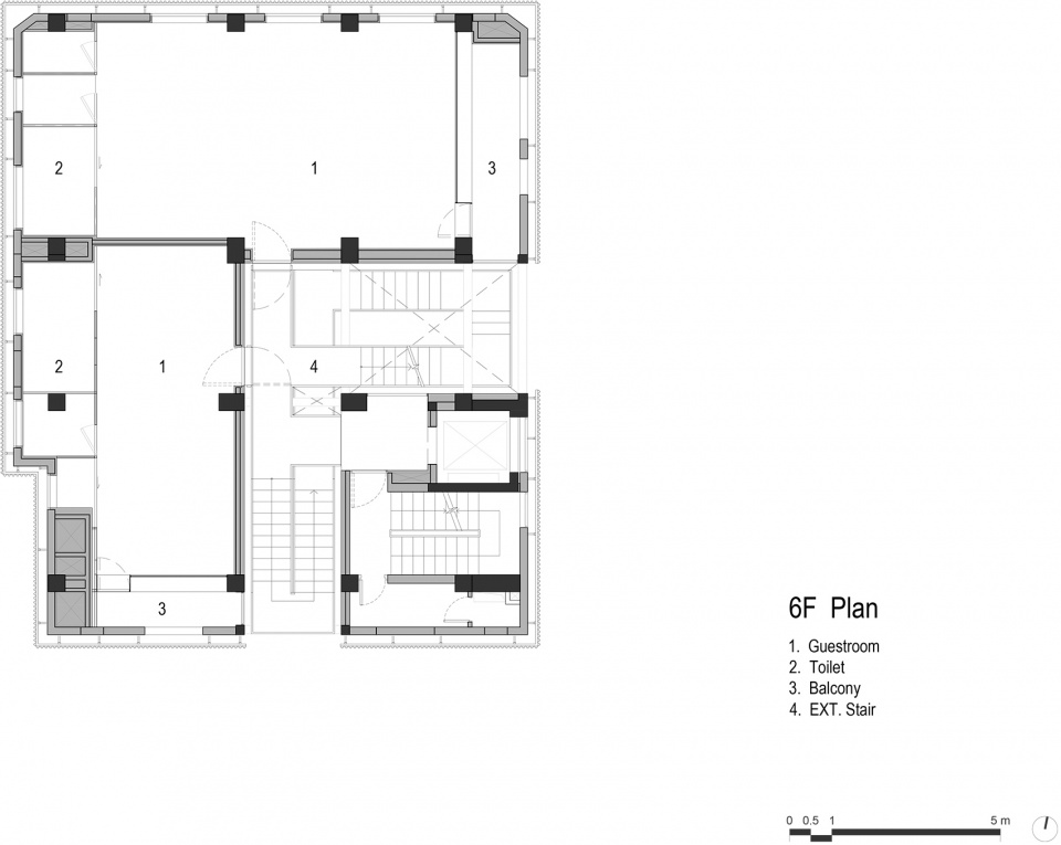 nantou city guesthouse china by nerihu design and research office