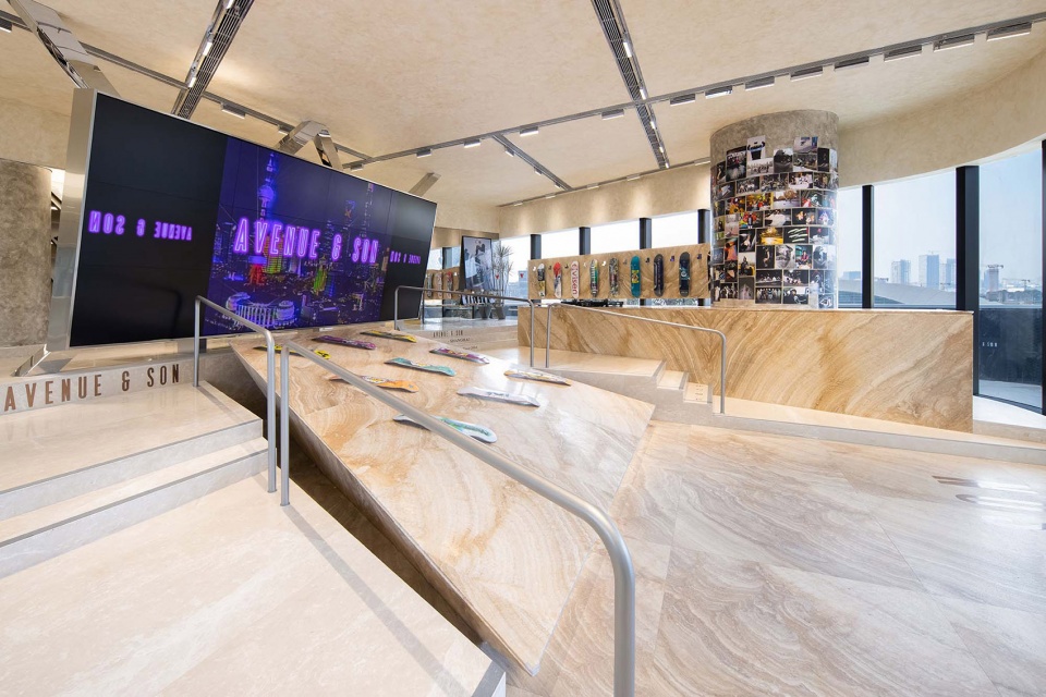 avenue son flagship store china by various associates