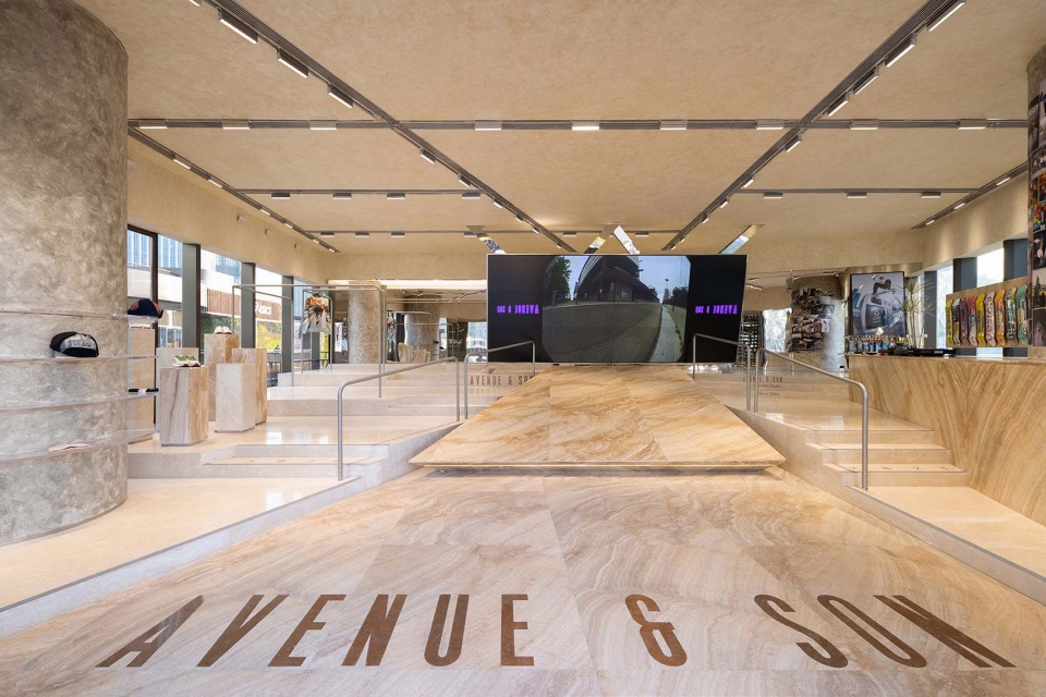 avenue son flagship store china by various associates