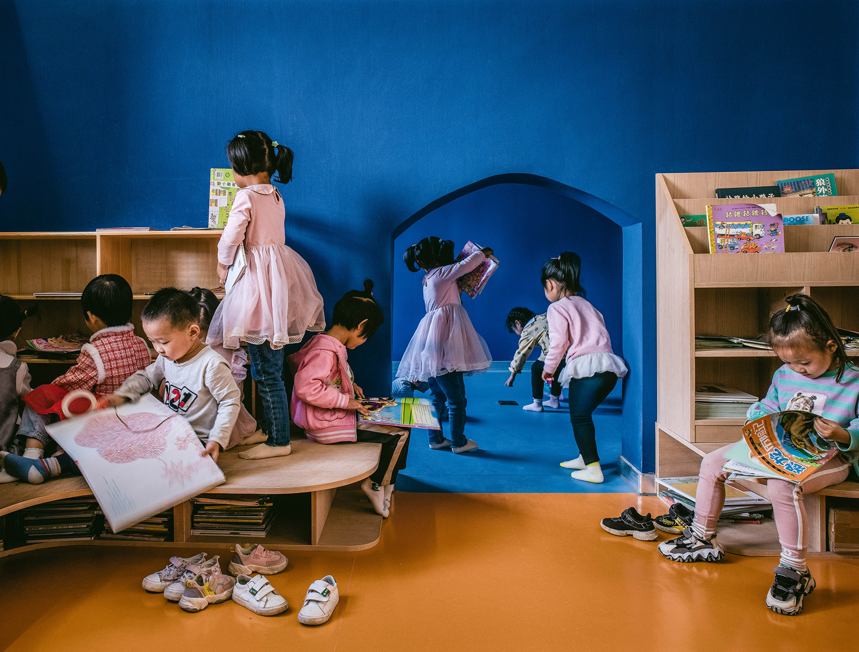 Exploration Loop – Xian County Sunshine Kindergarten, China by PAO - 谷德设计网