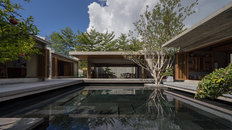 private residential space in the flowing garden china by more than arch studio