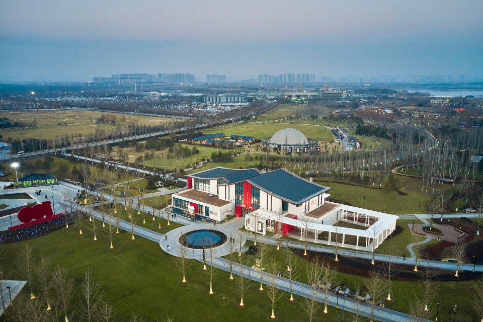 ad kunming pond the garden of valentines at kunming pond the supporting service facility epc project of wedding culture museum and garden...