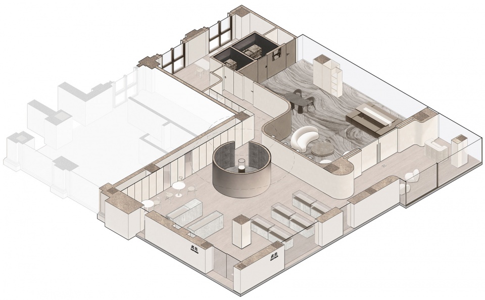 ▼轴测图,axonometric drawing© f.o.g.