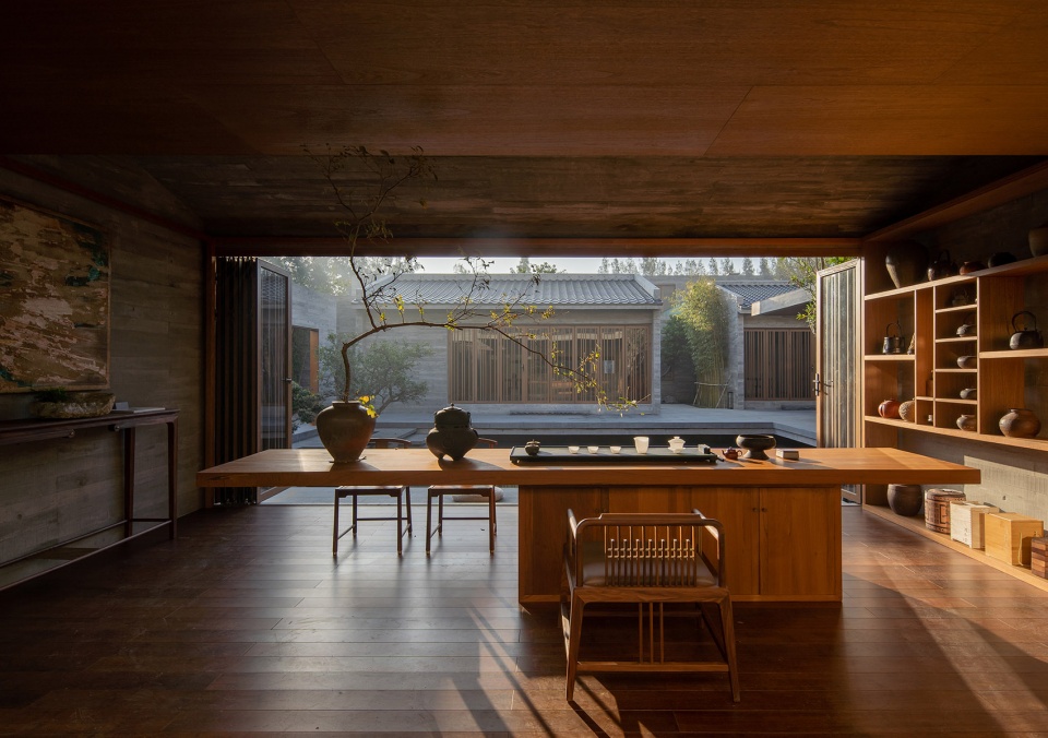private residential space in the flowing garden china by more than arch studio