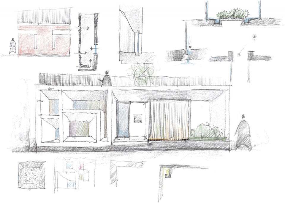 shadow courtyard china by dake architectural design