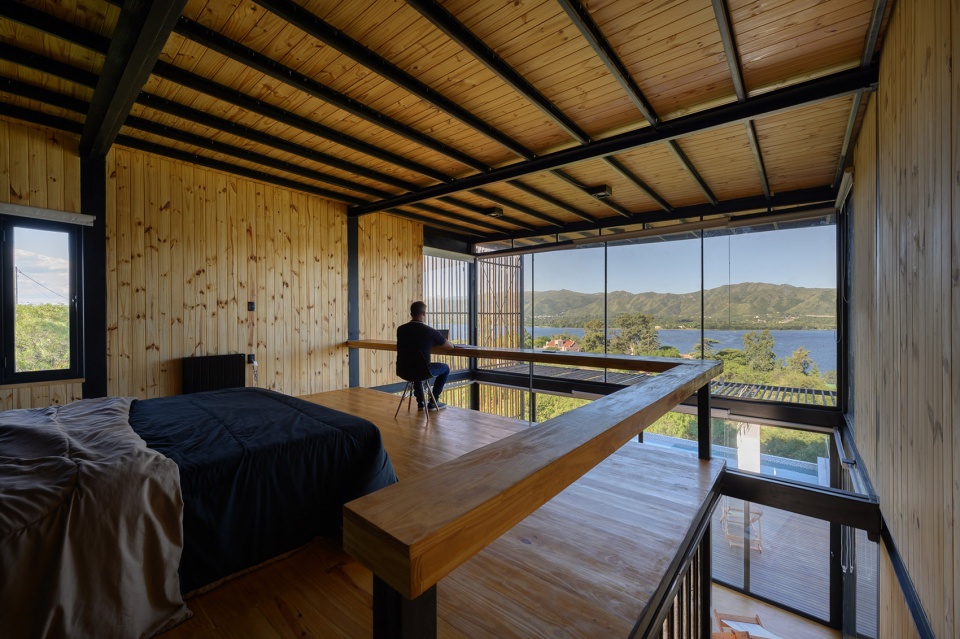 siquiman lodge by pablo senmartin architects