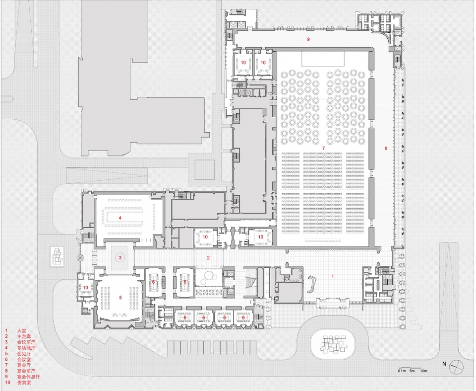 yancheng international conference center china by dushe architectural design