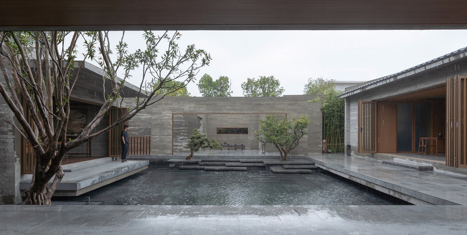 private residential space in the flowing garden china by more than arch studio