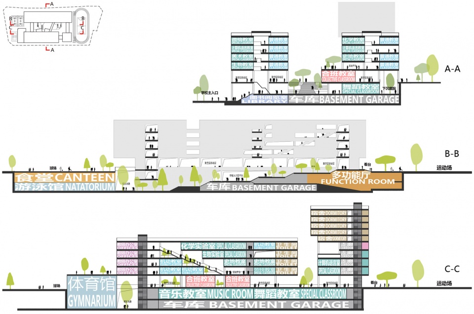 shenzhen longhua xingzhi middle school by zhubo aao