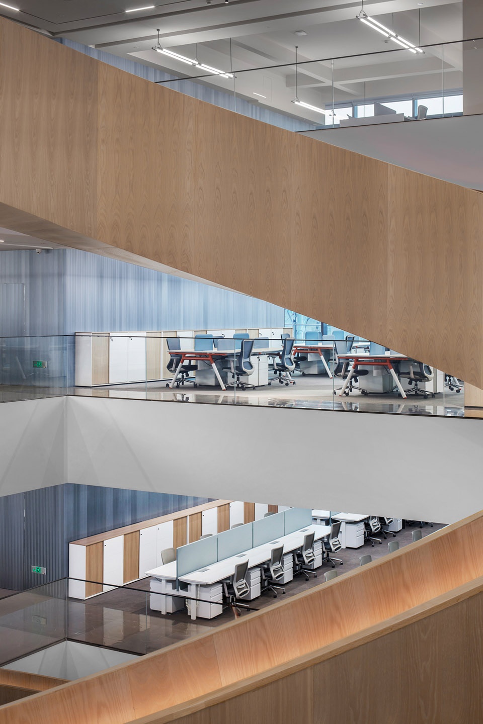 Promenade Workplace of Kano Headquarters LYCS Architecture