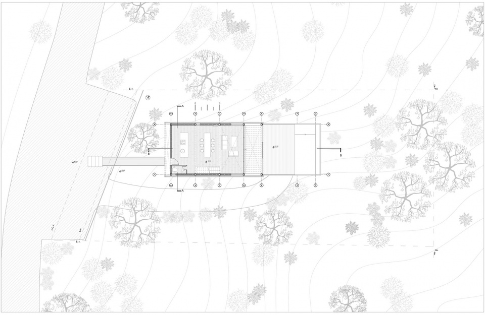 siquiman lodge by pablo senmartin architects